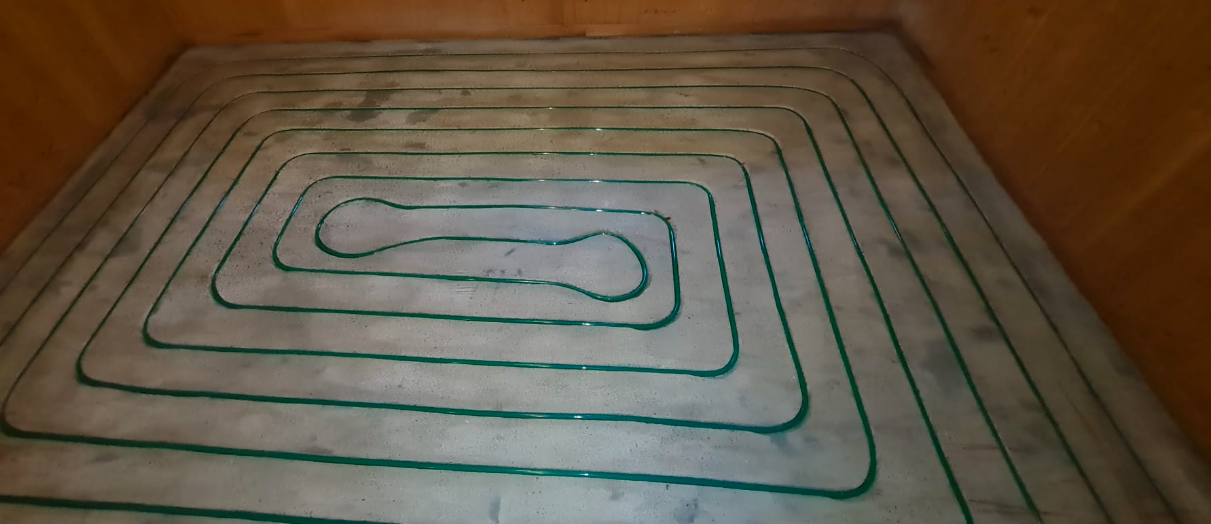 Empur Klimapex 15x1,8 mm PE-RT Fußbodenheizungsrohr 600 m Ring 111516