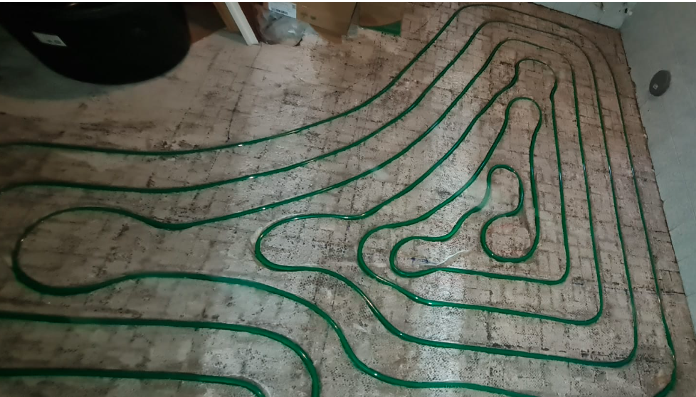 Empur Klimapex 15x1,8 mm PE-RT Fußbodenheizungsrohr 600 m Ring 111516